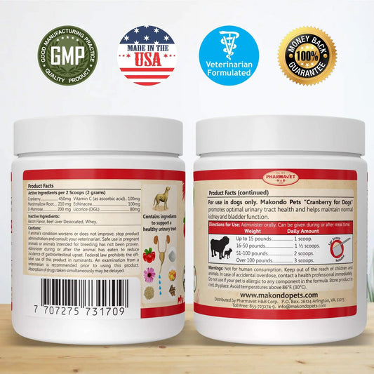 Dog Cranberry Urinary & Kidney Support