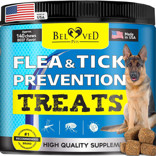 Insect Prevention Chewables for Dogs & Cats – 140 Small Tablets