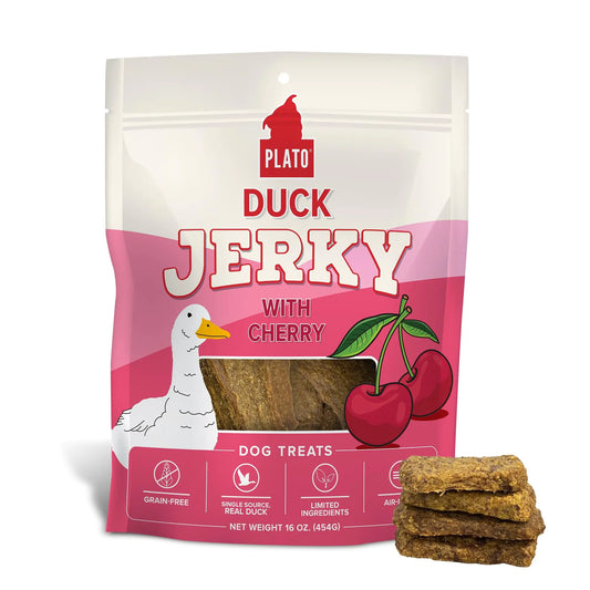 Duck jerky Dog Treats - Air-Dried Jerky for Dogs