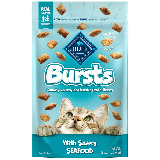Blue Buffalo Bursts Feline Seafood Flavour Cat Treats 2 oz.